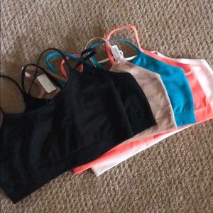 Set of 6 gap bralettes